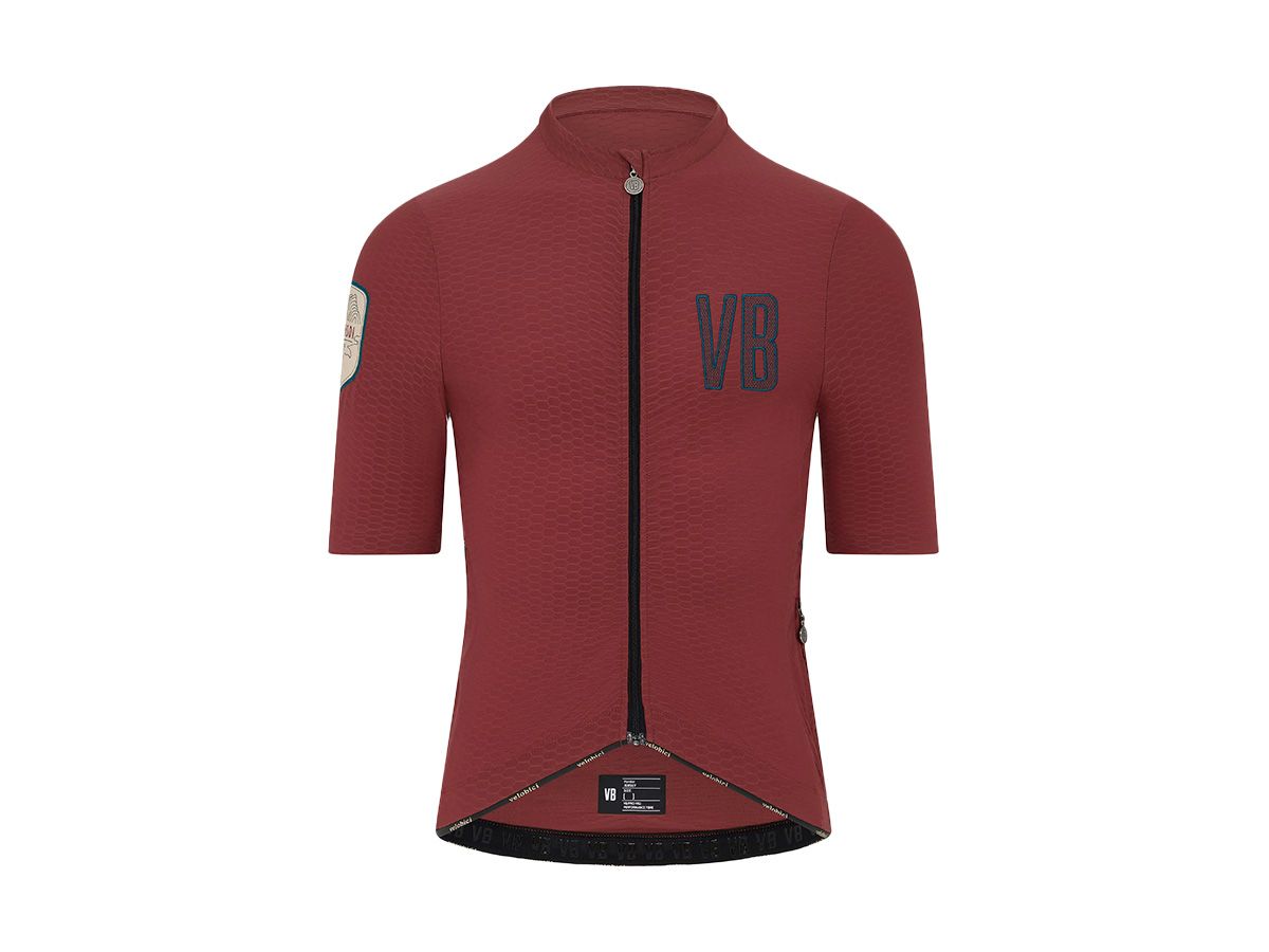 VB Pordoi Men's Jersey - Rhubarb