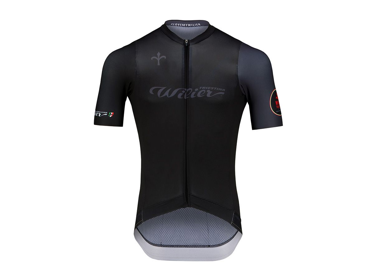  WILIER CYCLING CLUB JERSEY BLACK MAN