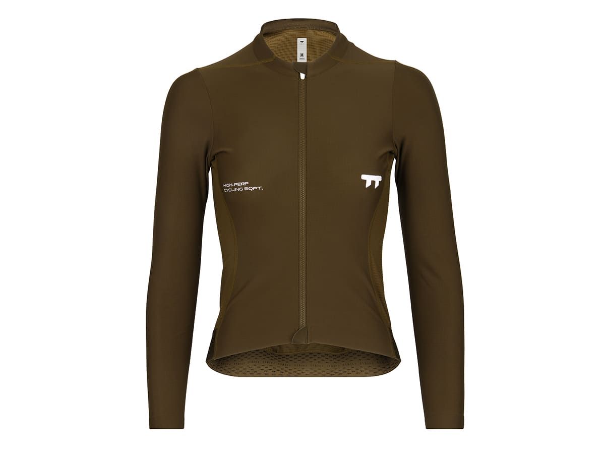 a Line Women's Altitude LS Jersey 女款長袖車衣 / 深棕色 S