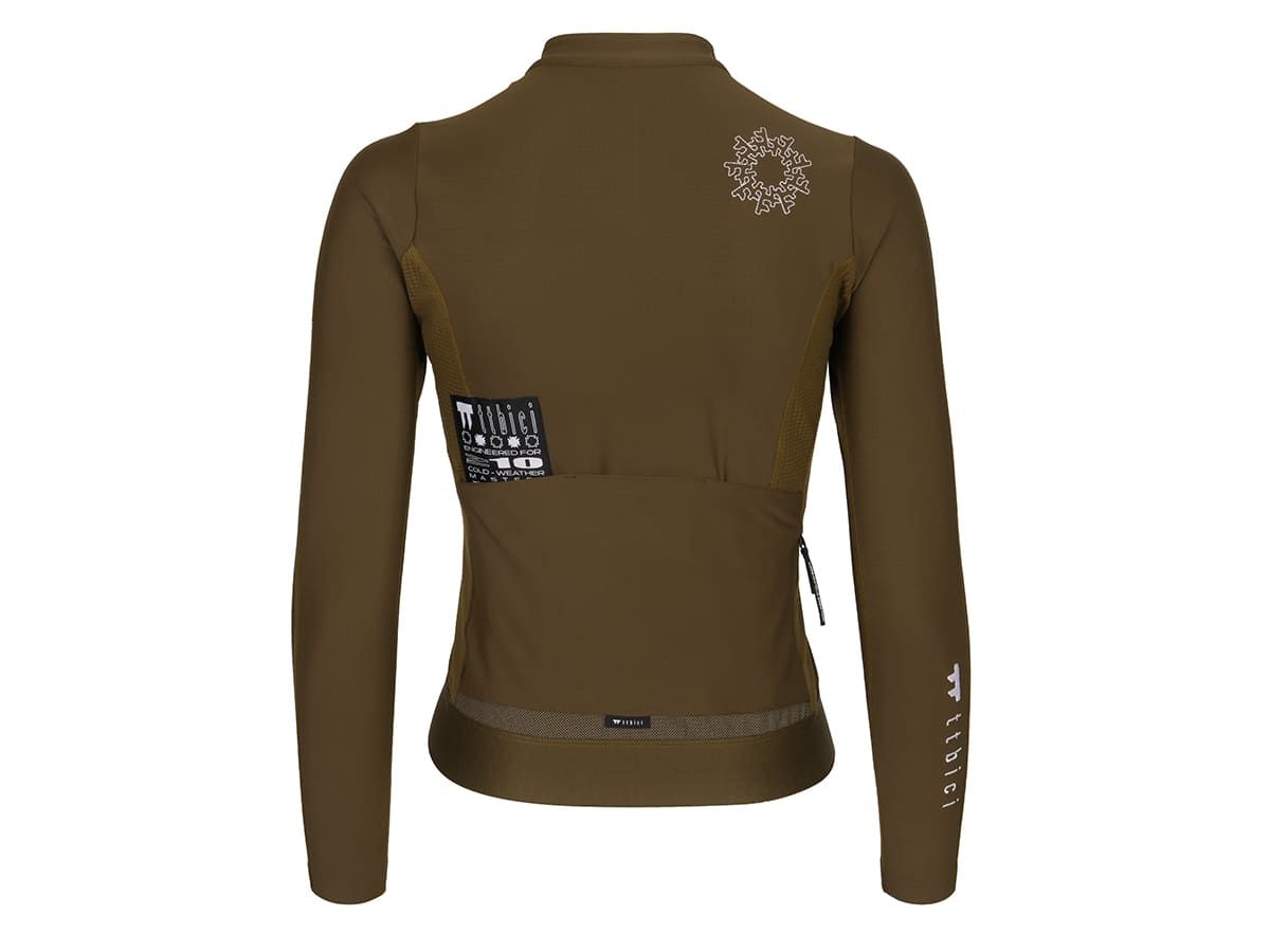 a Line Women's Altitude LS Jersey 女款長袖車衣 / 深棕色 M