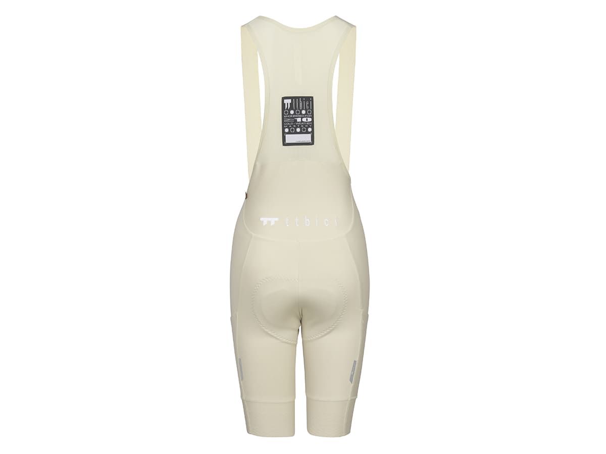 a Line Women's Apex Cargo Bib Shorts 女款口袋車褲 / 米白