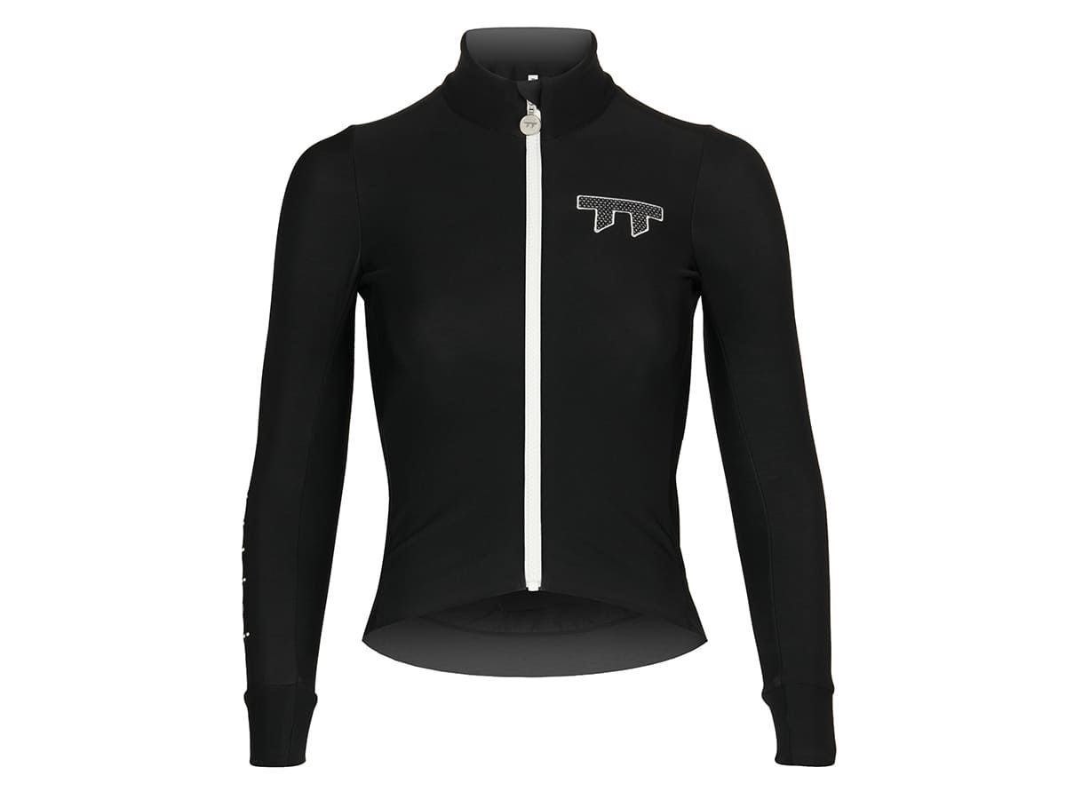 e Line Women's Classic Thermal Ls Jersey 女款經典保暖長袖車衣 / 黑色 S