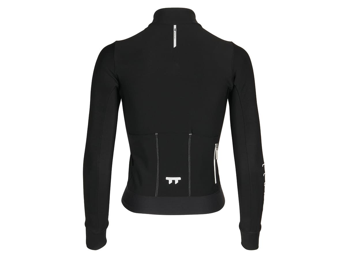 e Line Women's Classic Thermal Ls Jersey 女款經典保暖長袖車衣 / 黑色 M