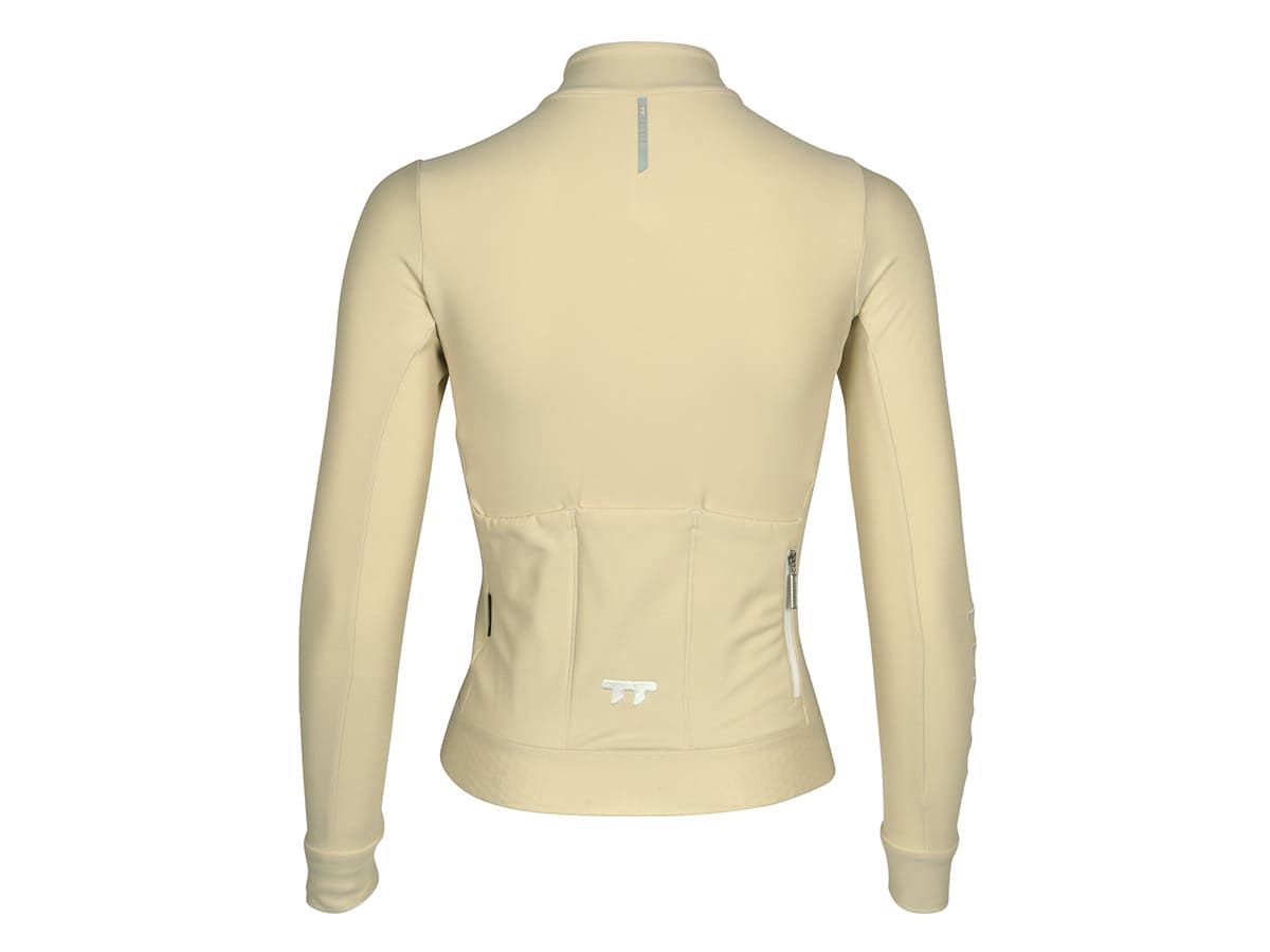 e Line Women's Classic Thermal Ls Jersey 女款經典保暖長袖車衣 / 奶油白 M