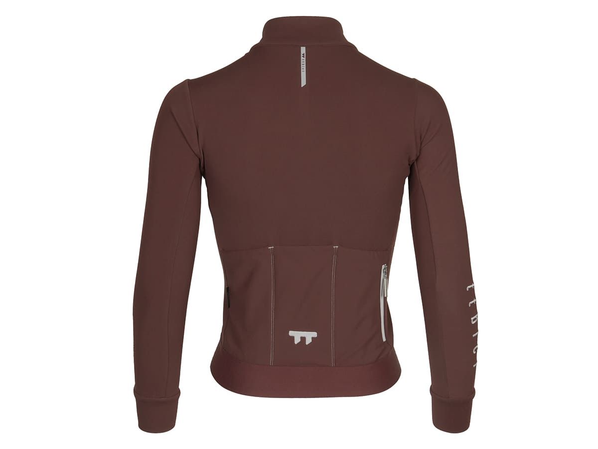 e Line Women's Classic Thermal Ls Jersey 女款經典保暖長袖車衣 / 栗紅色 M