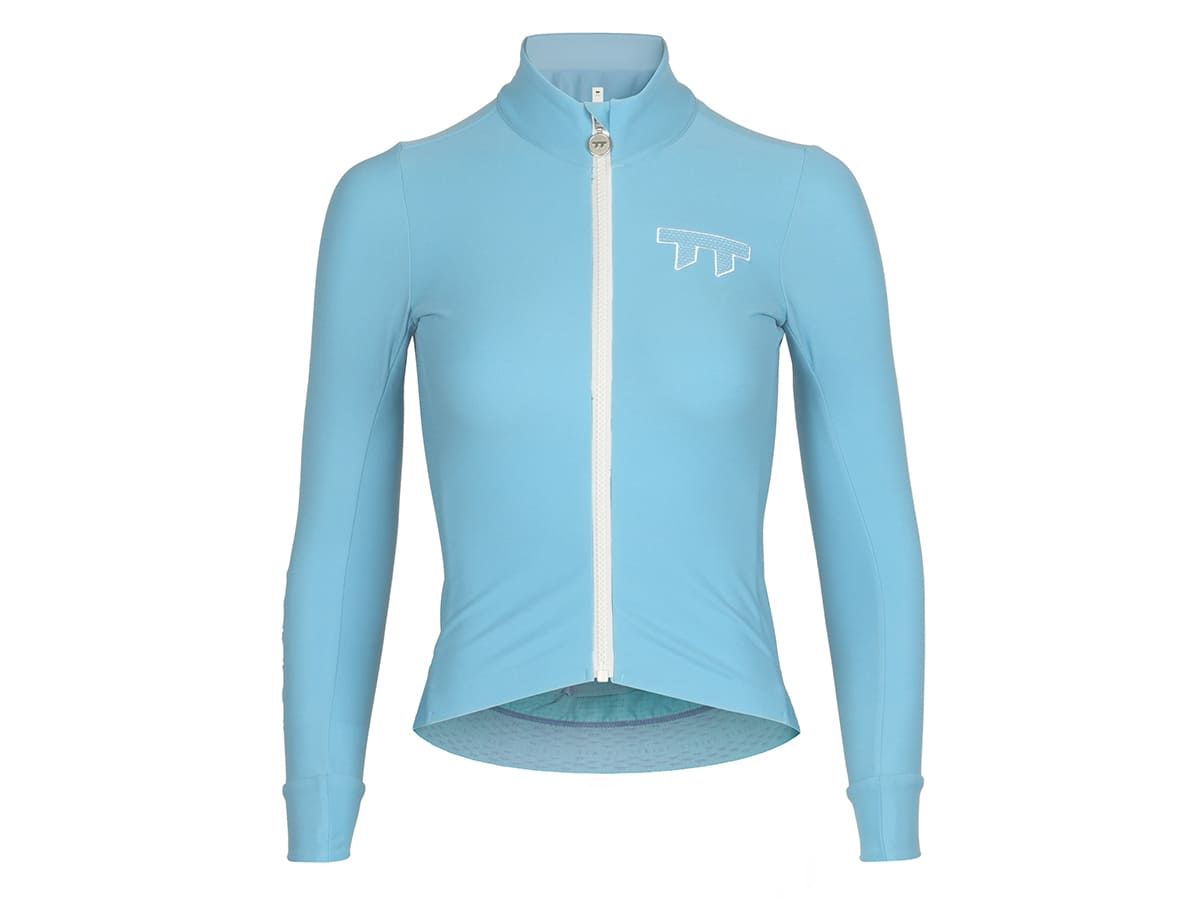 e Line Women's Classic Thermal Ls Jersey 女款經典保暖長袖車衣 / 馬卡龍藍 M