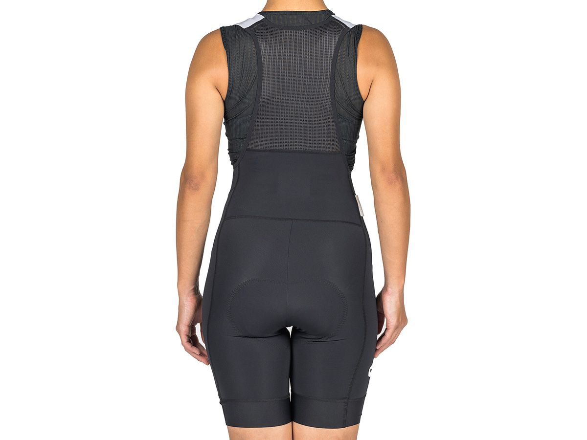 The Service Course Women's Engineered Bib Shorts 女款連身車褲 - 黑色