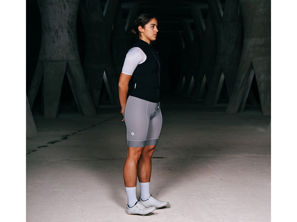 The Service Course Women's Engineered Bib Shorts 女款連身車褲 - 灰色 M