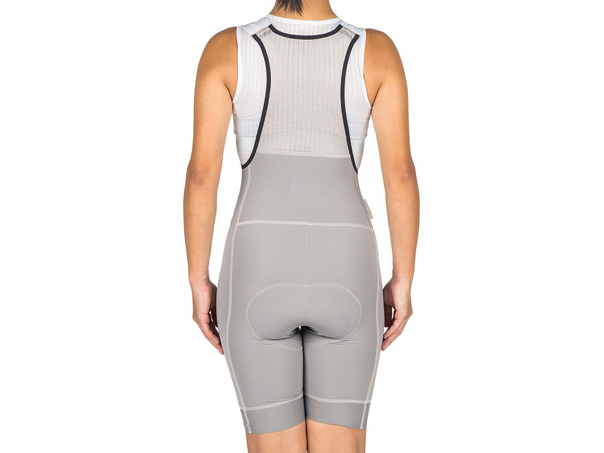 The Service Course Women's Engineered Bib Shorts 女款連身車褲 - 灰色