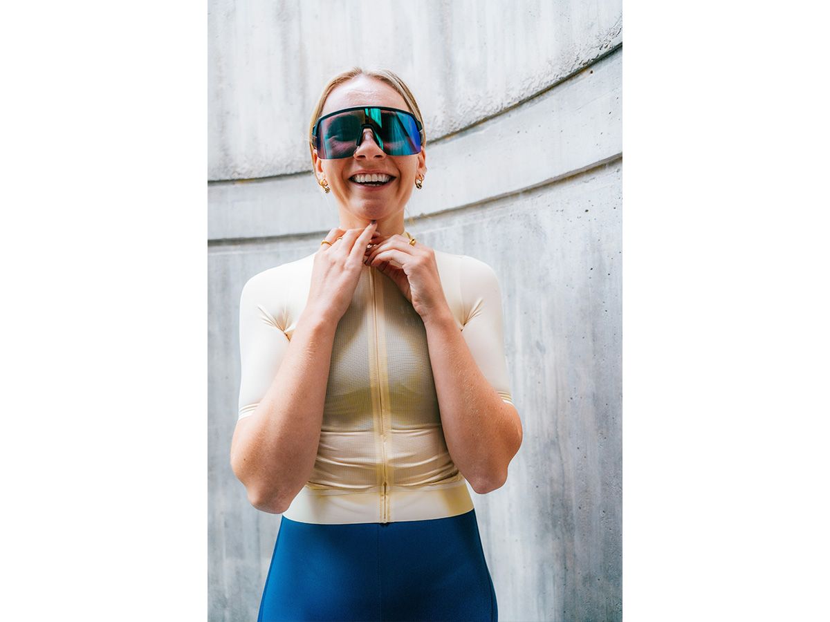 The Service Course Women's Short Sleeve Jersey 女款短袖車衣 - 香草黃 XS