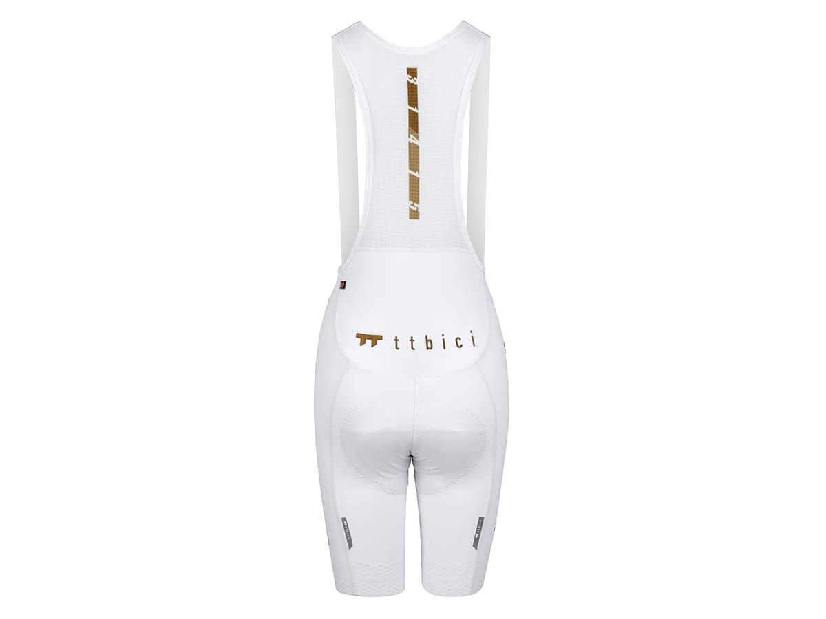 a Line Women's Stay Gold Bib Shorts 女款車褲 / 白金 XS