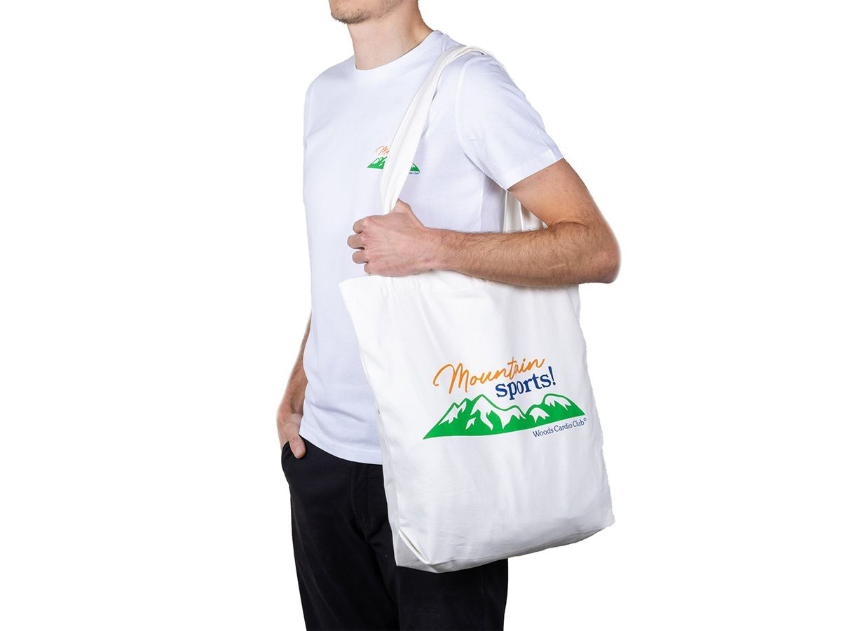 The Service Course Woods Cardio Club Mountain Sports Tote Bag