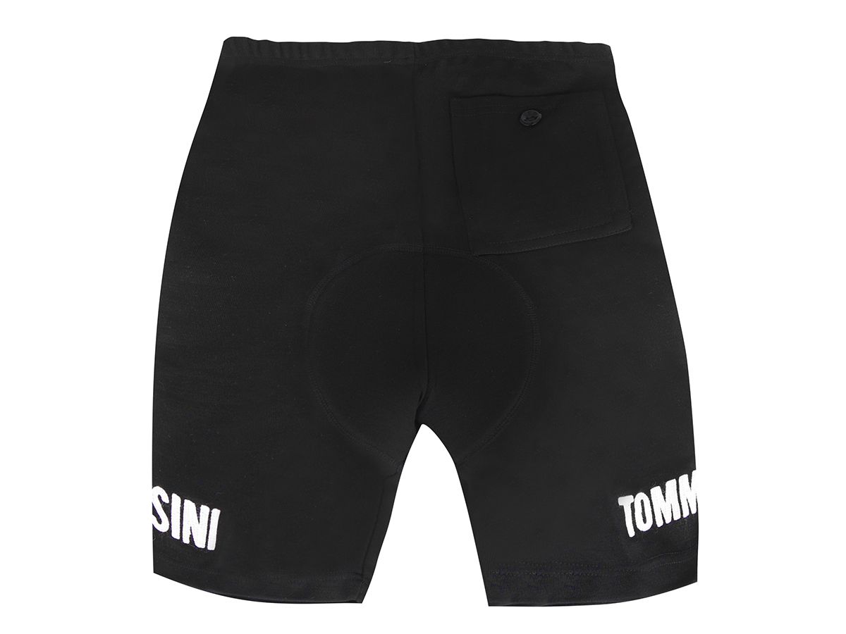 TOMMASINI LONG WOOL VINTAGE SHORTS/ 復古/ 短袖羊毛車褲/ 非吊帶/ XL