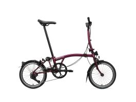 Brompton C Line Explore 2026 Amethyst Lacquer - 4 speed with Mid