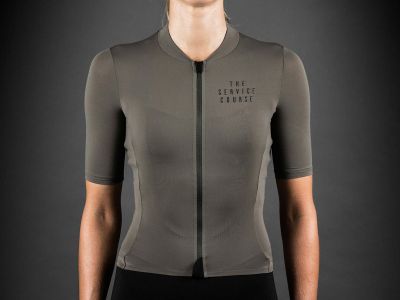 The Service Course Women's SS Training Jersey Olive