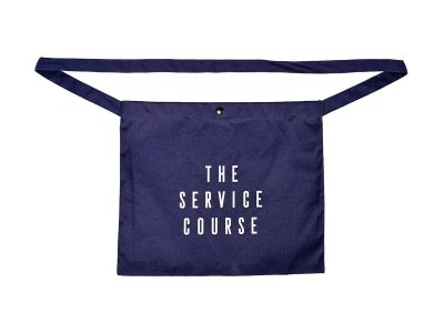 The Service Course Logo Musette - Navy