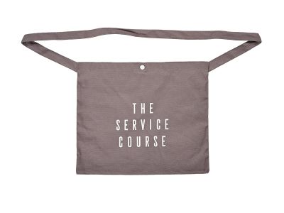 The Service Course Logo Musette - Grey