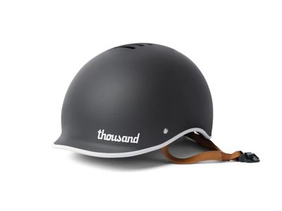 Thousand HERITAGE 單車和滑板安全帽 碳纖黑