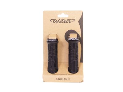  Wilier Triestina CITY & MTB GRIPS BLACK MOULDED THERMOPLASTIC
