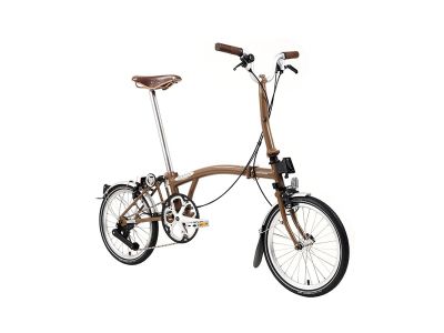 [限量預購車款] Brompton C Line Classic Edition- 摩卡棕