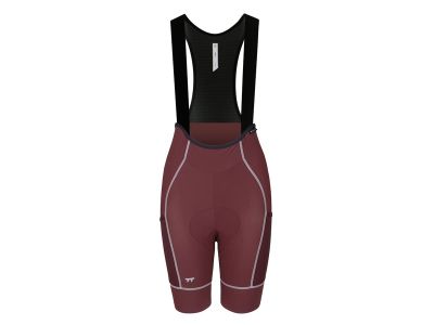 a Line Women's Cargo Bib Shorts 女款輕量口袋車褲 / 巧克力
