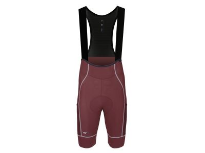 a Line Men's Cargo Bib Shorts 男款輕量口袋車褲 / 巧克力