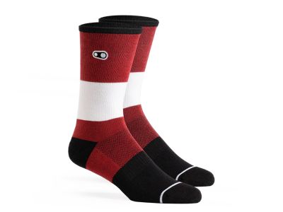 Crankbrothers ICON Casual Socks Red
