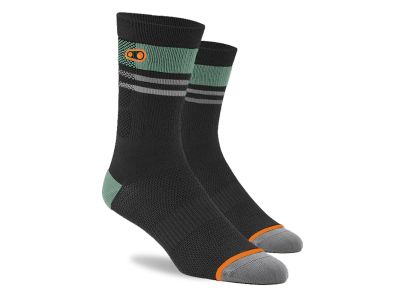 Crankbrothers ICON MTB Socks Black/Orange