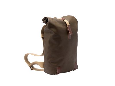 Brooks Pickwick 帆布後背包 12L 青苔棕