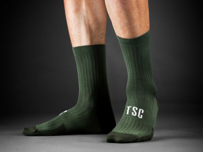 The Service Course Sock Green