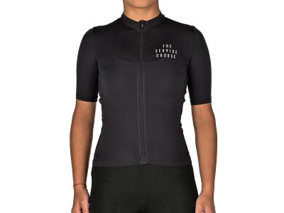 The Service Course Women's Short Sleeve Jersey 女款短袖車衣 - 黑色